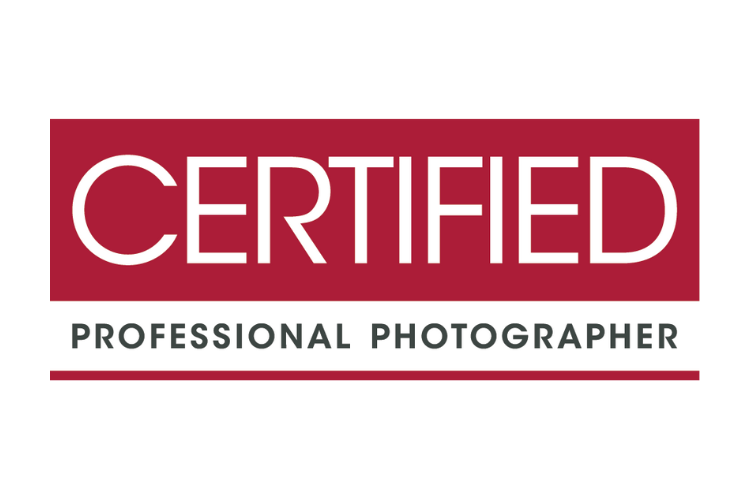 Certified Professional Photographer badge.