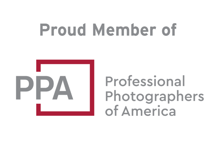 Professional Photographers of America member logo.
